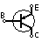 símbolo del transistor pnp