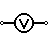 voltmeter symbool